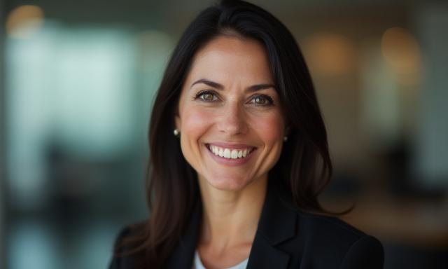 Professional headshot of Dr. Eleanor Vance, CEO of Arctic Bloom